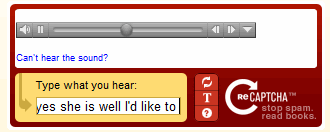 reCAPTCHA